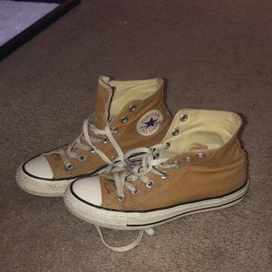 Camel Colored Converse